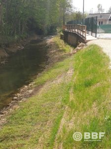 Restauration de continuité écologique et hydromorphologique sur le cours d’eau de l’Ouanne dans la traversée de Toucy (89) – 2020
