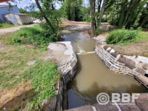 Travaux de restauration de la continuité écologique de la traversée à Saint-Fargeau (89) – 2024/2025