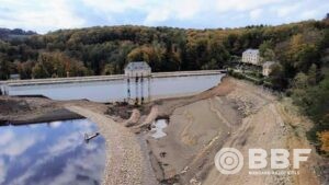 Travaux de restauration du barrage et vidange de la retenue du lac des Settons (58) – 2022/2024